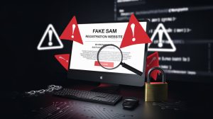 avoid sam registration scams