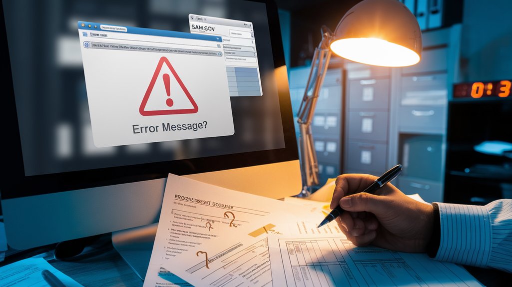 contracting registration errors impact