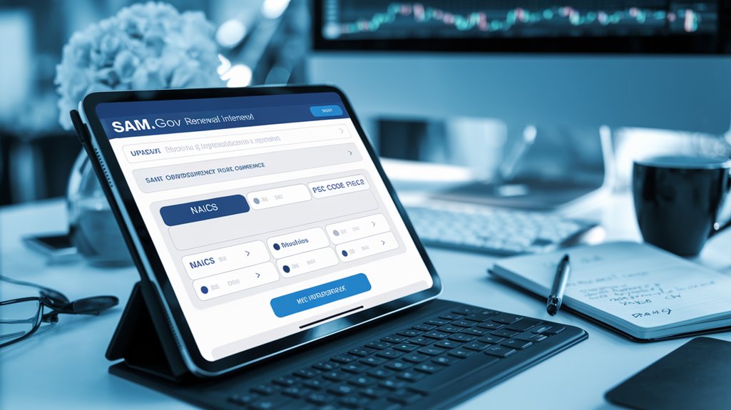 How to Update NAICS and PSC Codes During SAM Renewal - Federal ...